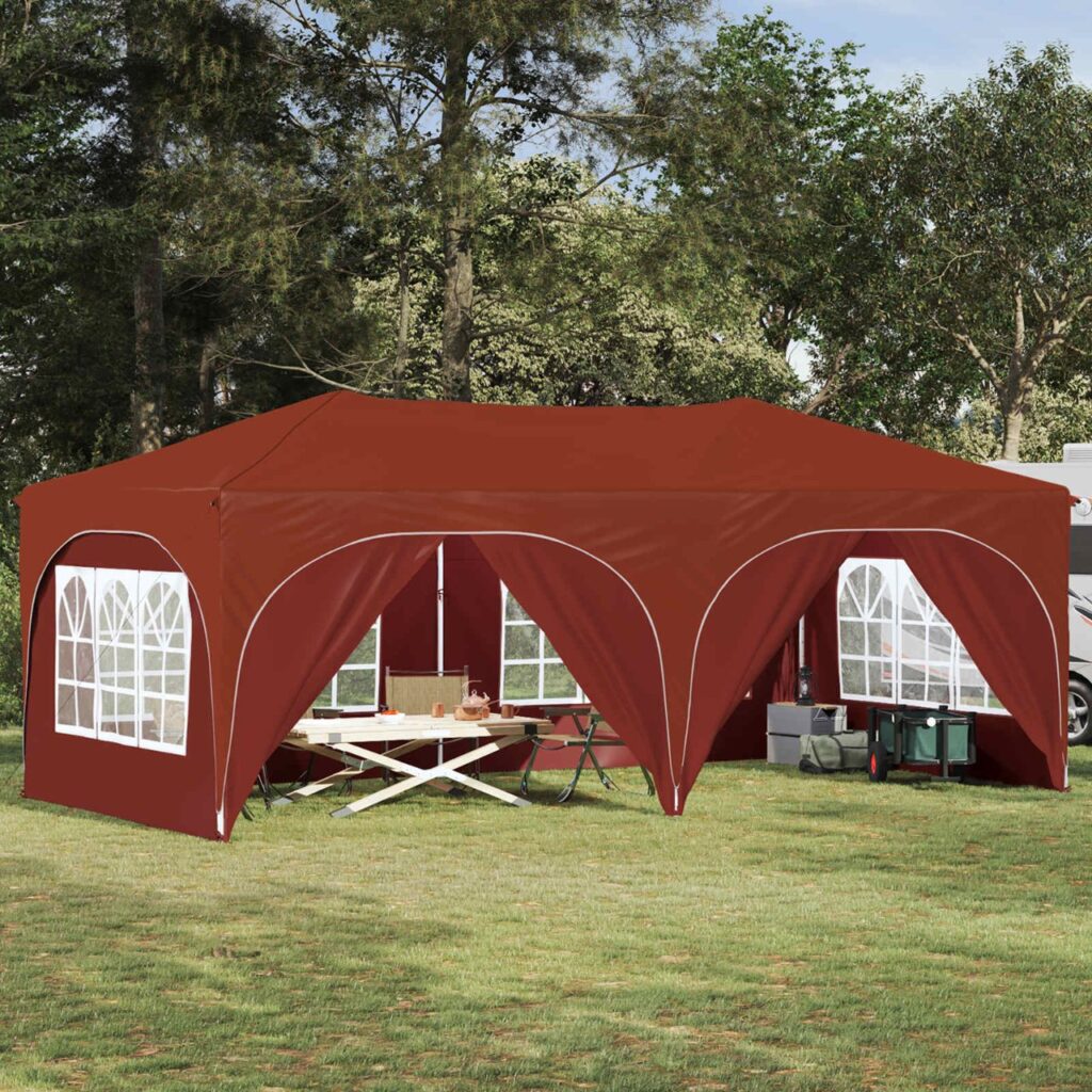 Pop-up Juhlateltta Terrakotta 575 x 288 x 245 cm Oxford-kangas