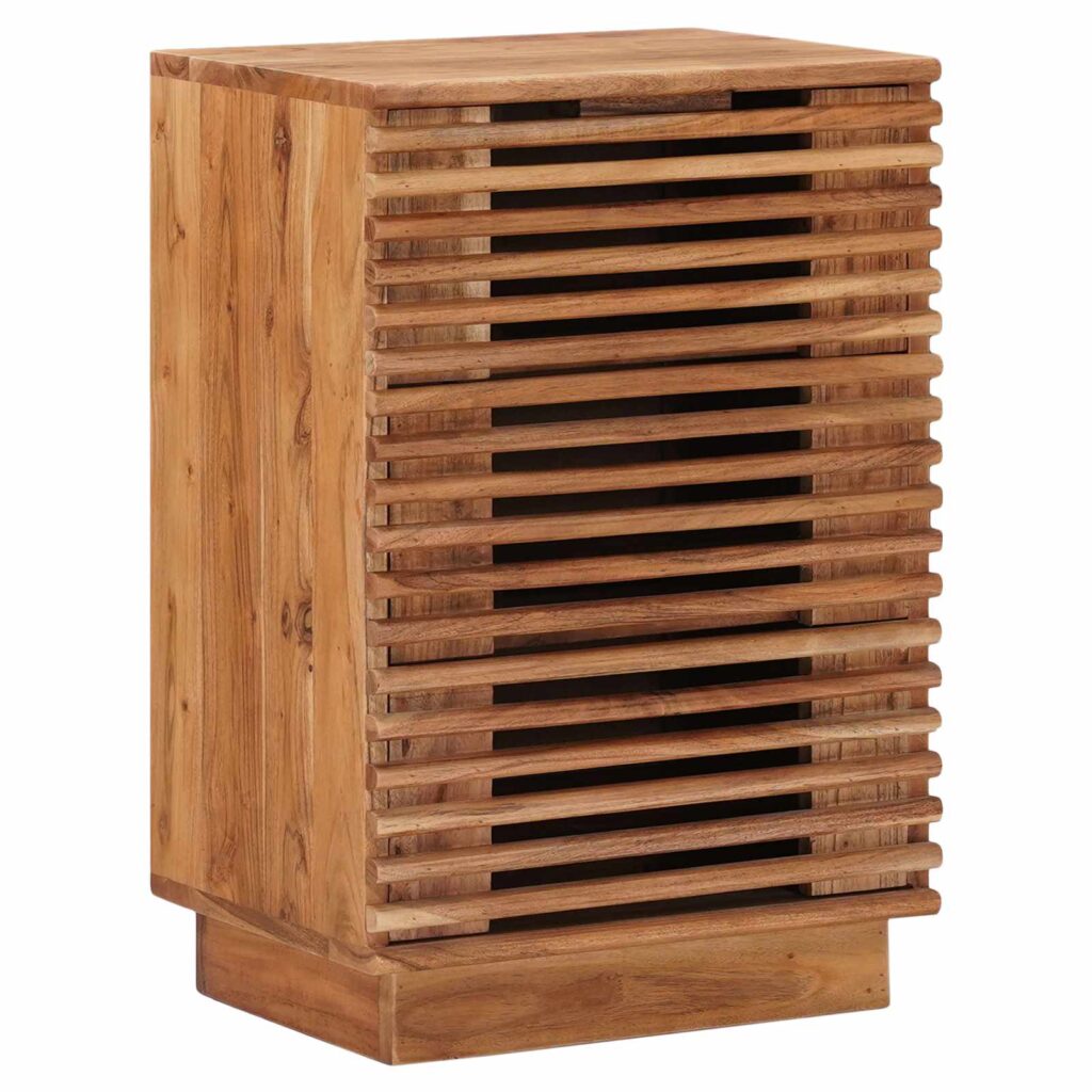 Yöpöytäkaappi laatikon kanssa Luonnollinen 40 x 30 x 60 cm