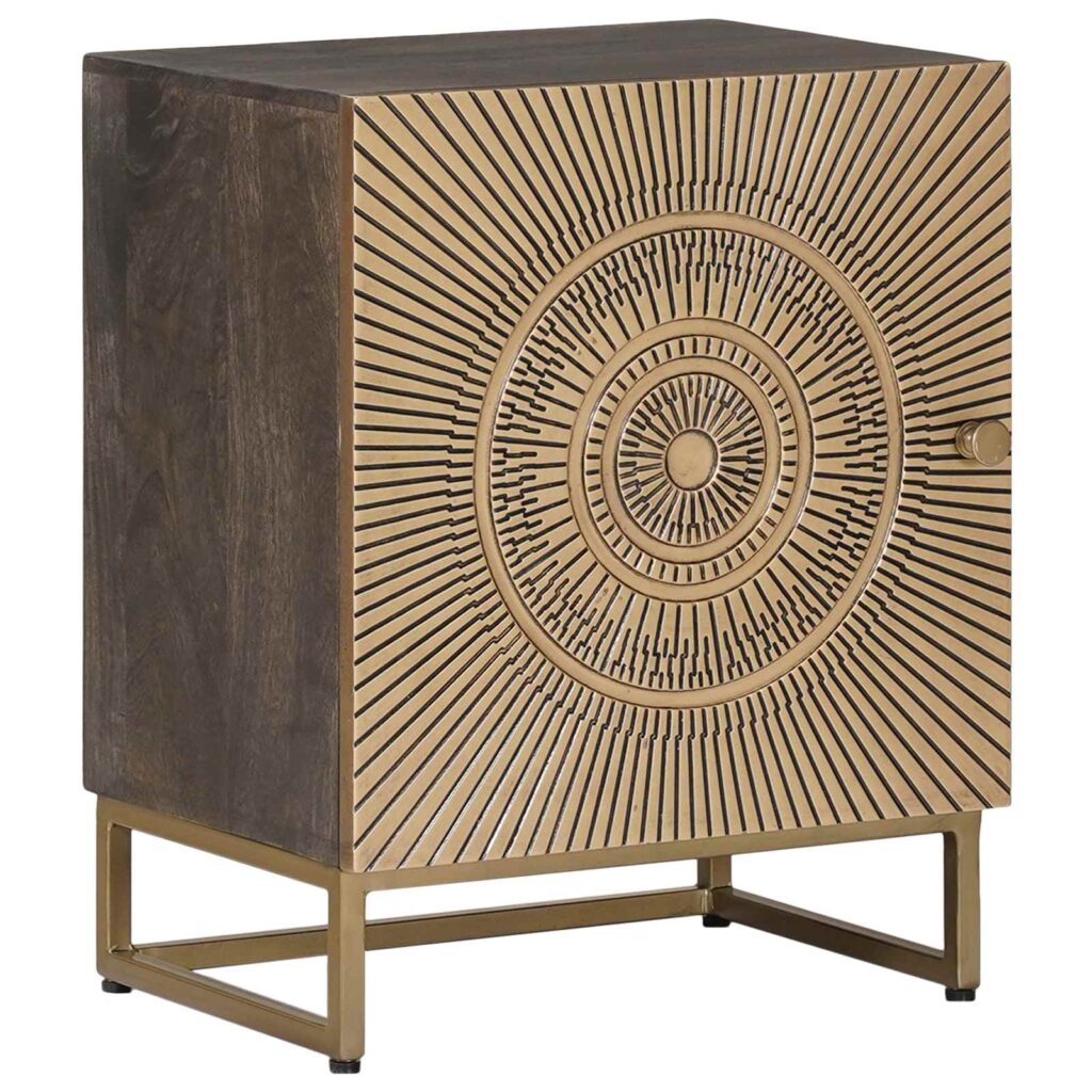 Yöpöytäkaappi Messinki 40 x 30 x 50 cm