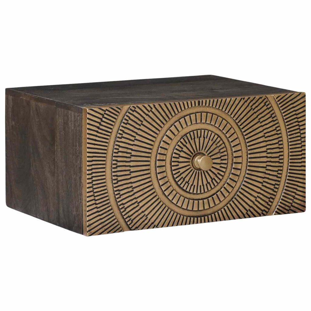 Yöpöytäkaappi Messinki 40 x 30 x 20 cm