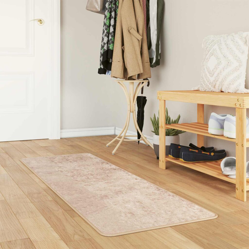 Mattojuoksija MARSA Beige 50 x 200 cm Polyesteri ja PVC