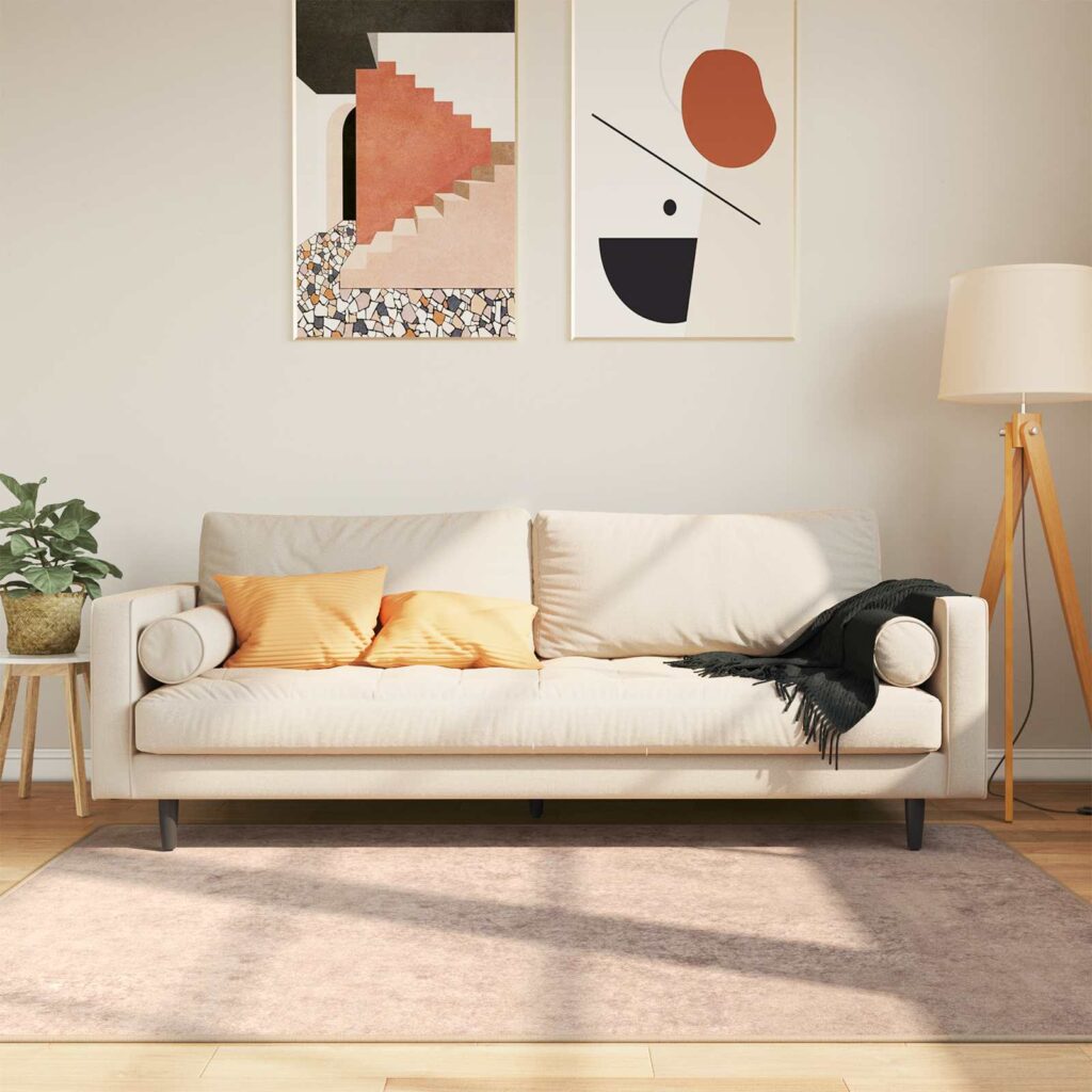 Mattojuoksija MARSA Hiekka 120 x 170 cm Polyesteri ja PVC