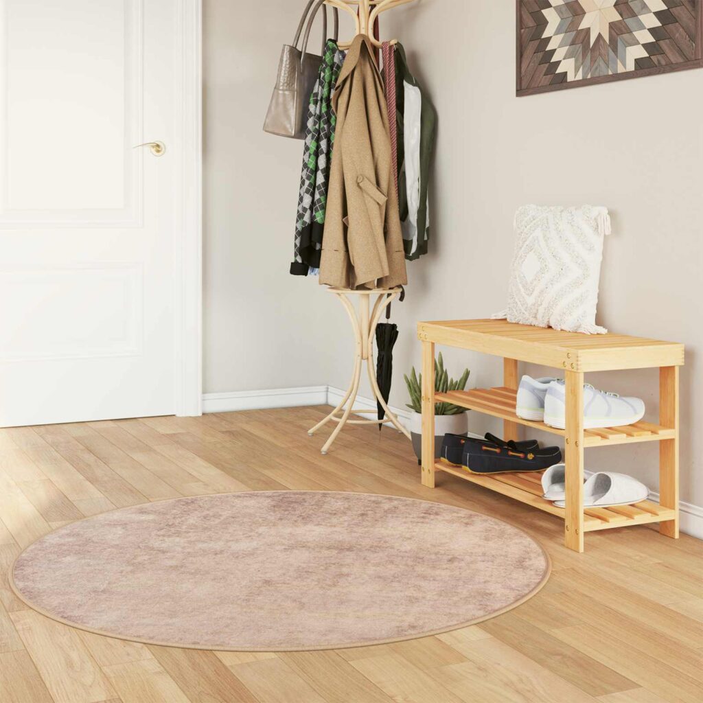 Mattojuoksija MARSA Hiekka 120 x 120 cm Polyesteri ja PVC