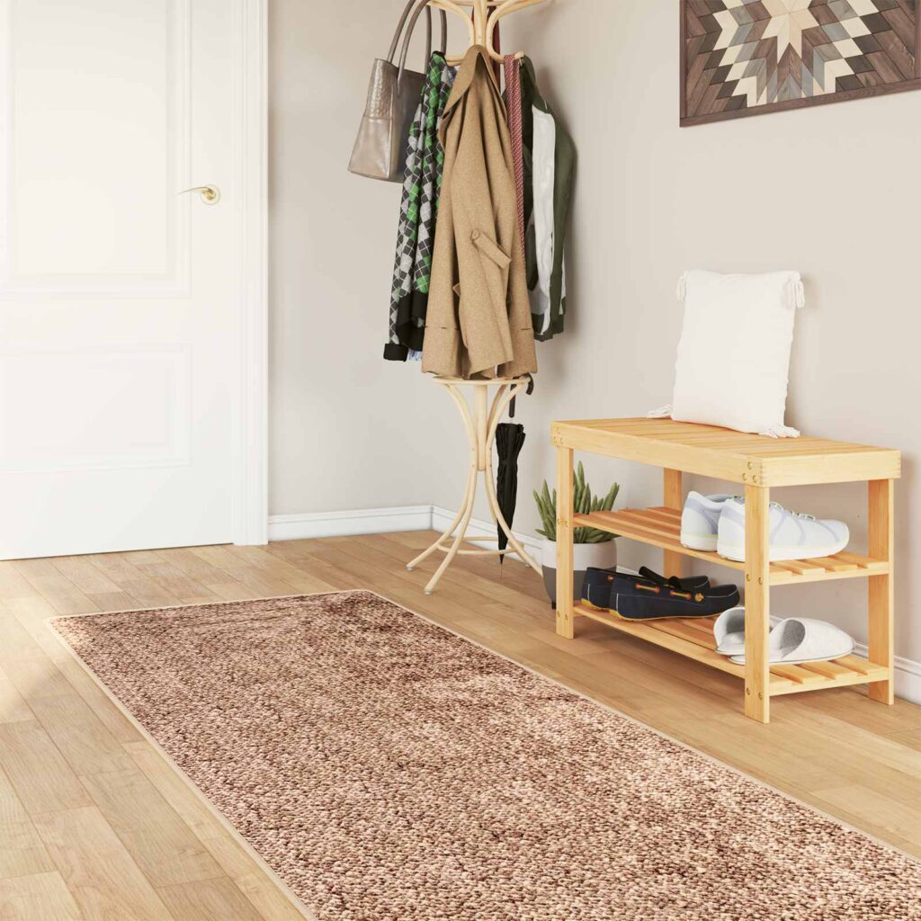 Mattojuoksija MARSA Keltainen 80 x 400 cm Polyesteri ja PVC