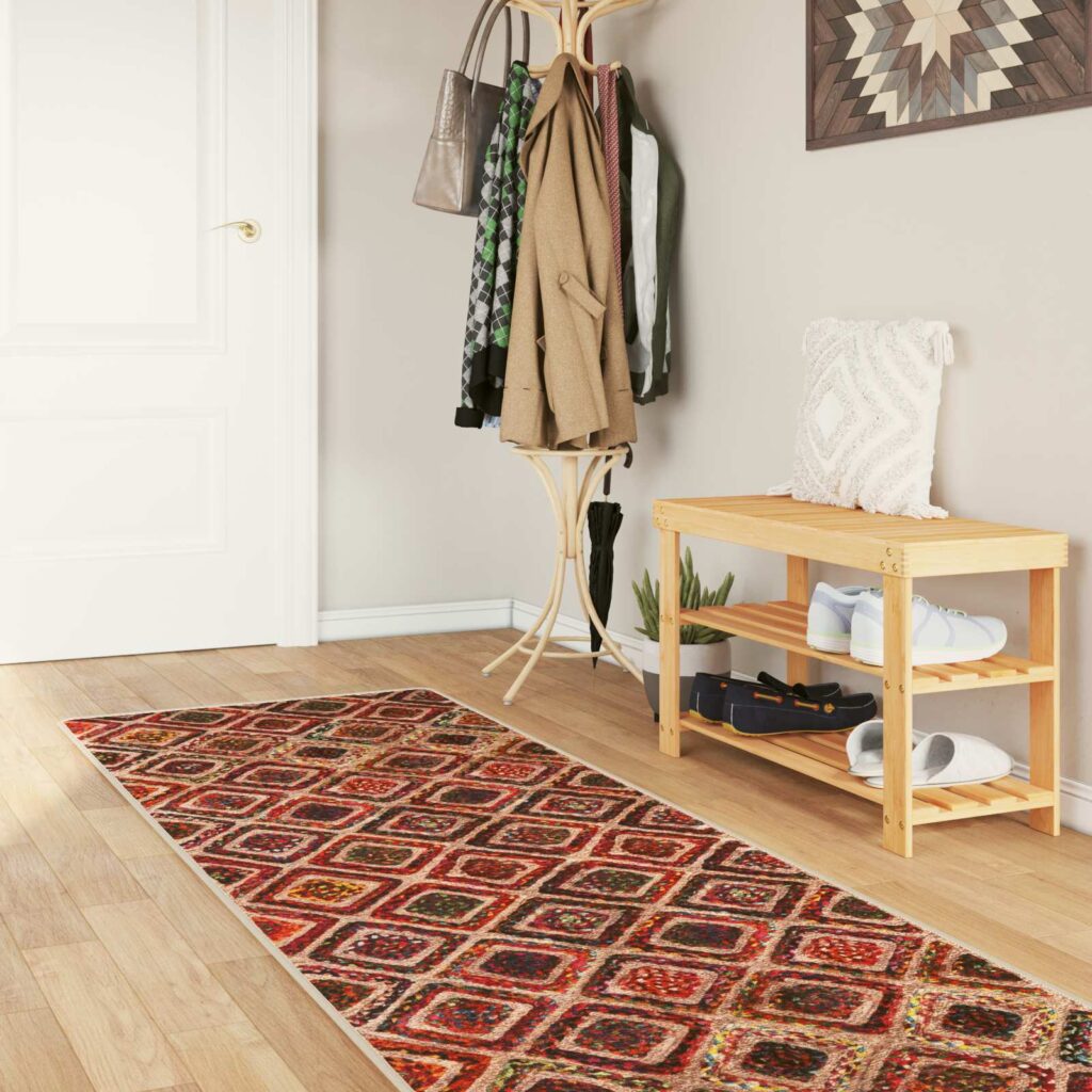 Mattojuoksija MARSA Monivärinen 100 x 250 cm Polyesteri ja PVC