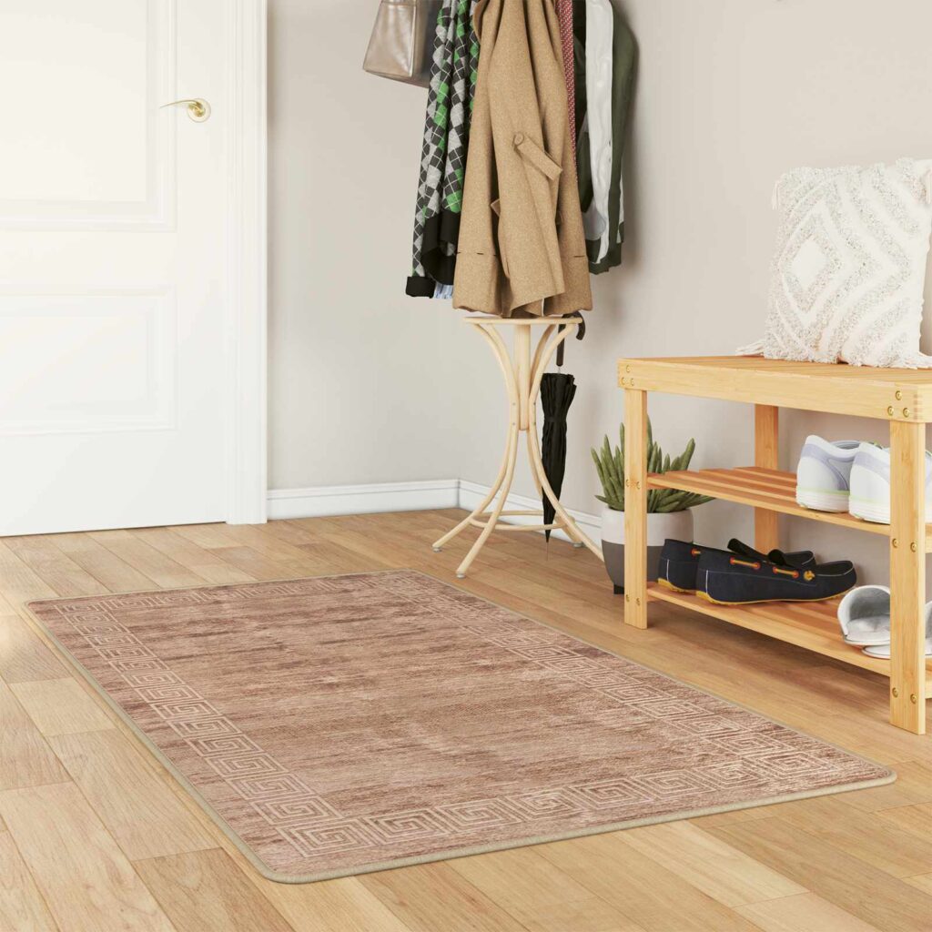 Mattojuoksija MARSA Valkoinen 100 x 150 cm Polyesteri ja PVC