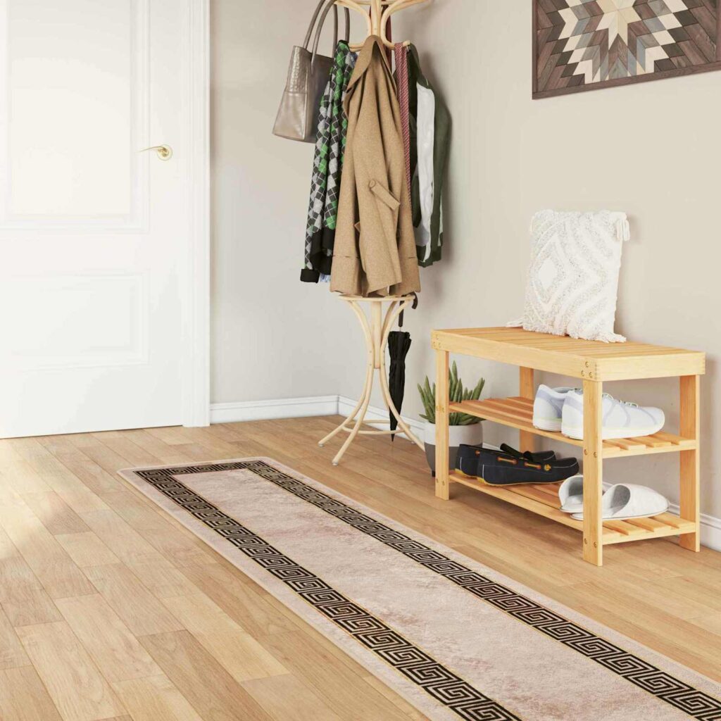 Mattojuoksija MARSA Musta 50 x 300 cm Polyesteri ja PVC