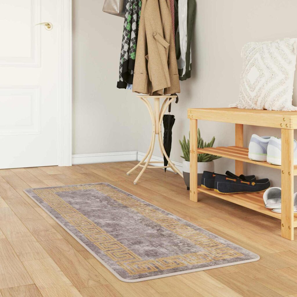 Mattojuoksija MARSA Harmaa 50 x 150 cm Polyesteri ja PVC