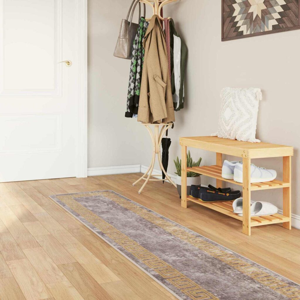 Mattojuoksija MARSA Harmaa 50 x 300 cm Polyesteri ja PVC