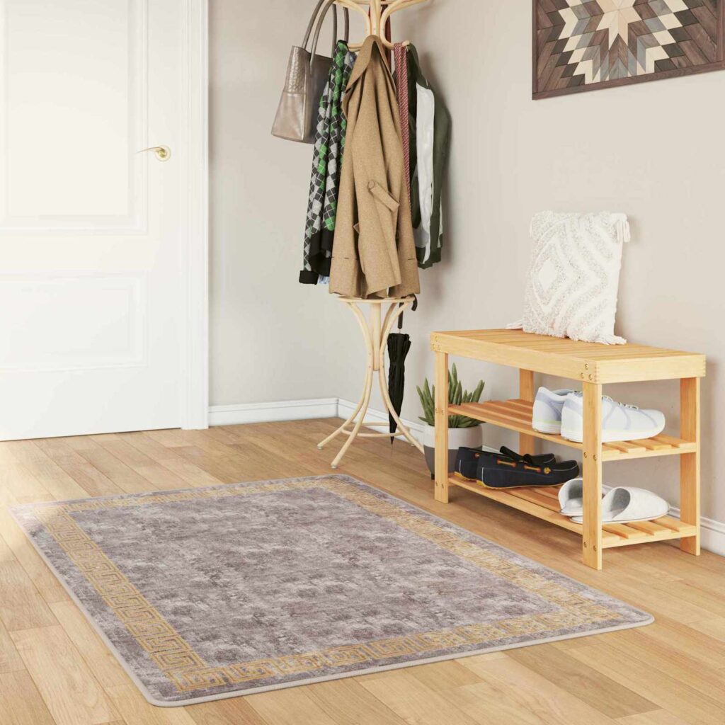 Mattojuoksija MARSA Harmaa 100 x 200 cm Polyesteri ja PVC