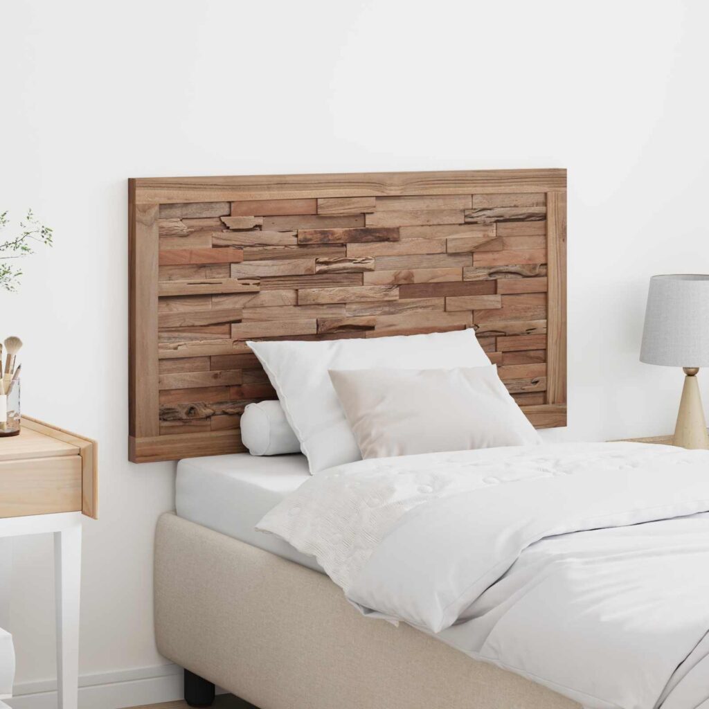 Päätylevy Seinäkiinnitettävä Luonnollinen 100 cm Tiikkipuu