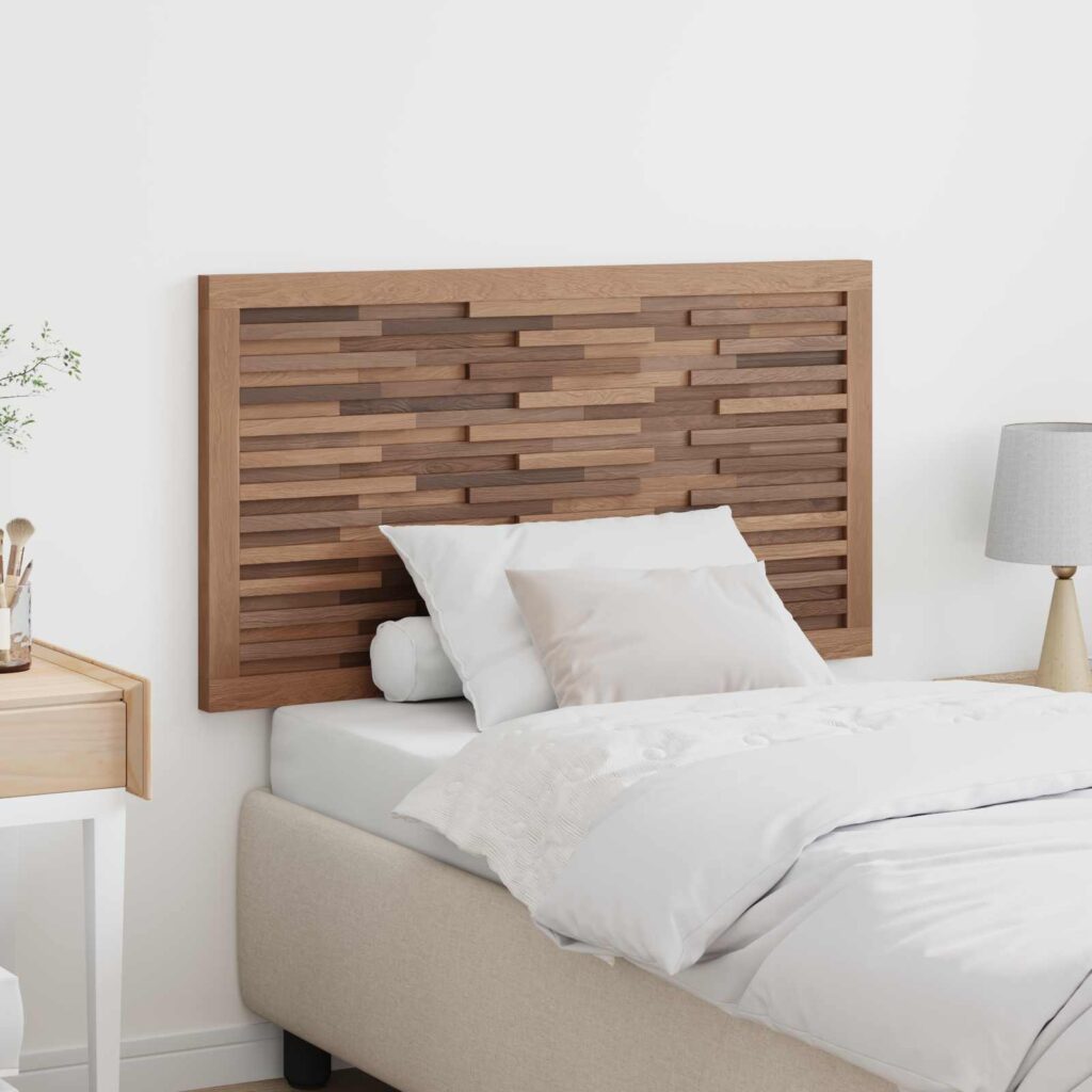 Päätylevy Seinäkiinnitettävä Luonnollinen 100 cm Tiikkipuu