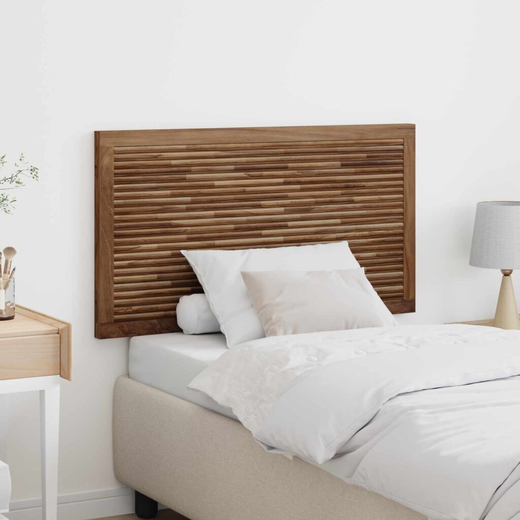 Päätylevy Seinäkiinnitettävä Luonnollinen 100 cm Tiikkipuu