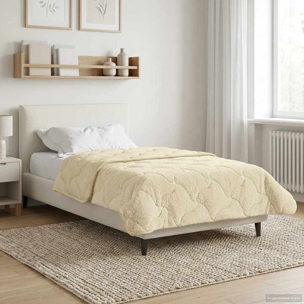 Kesäpeitto Kerma 155 x 220 cm Mikrokuitu ja teddy fleece