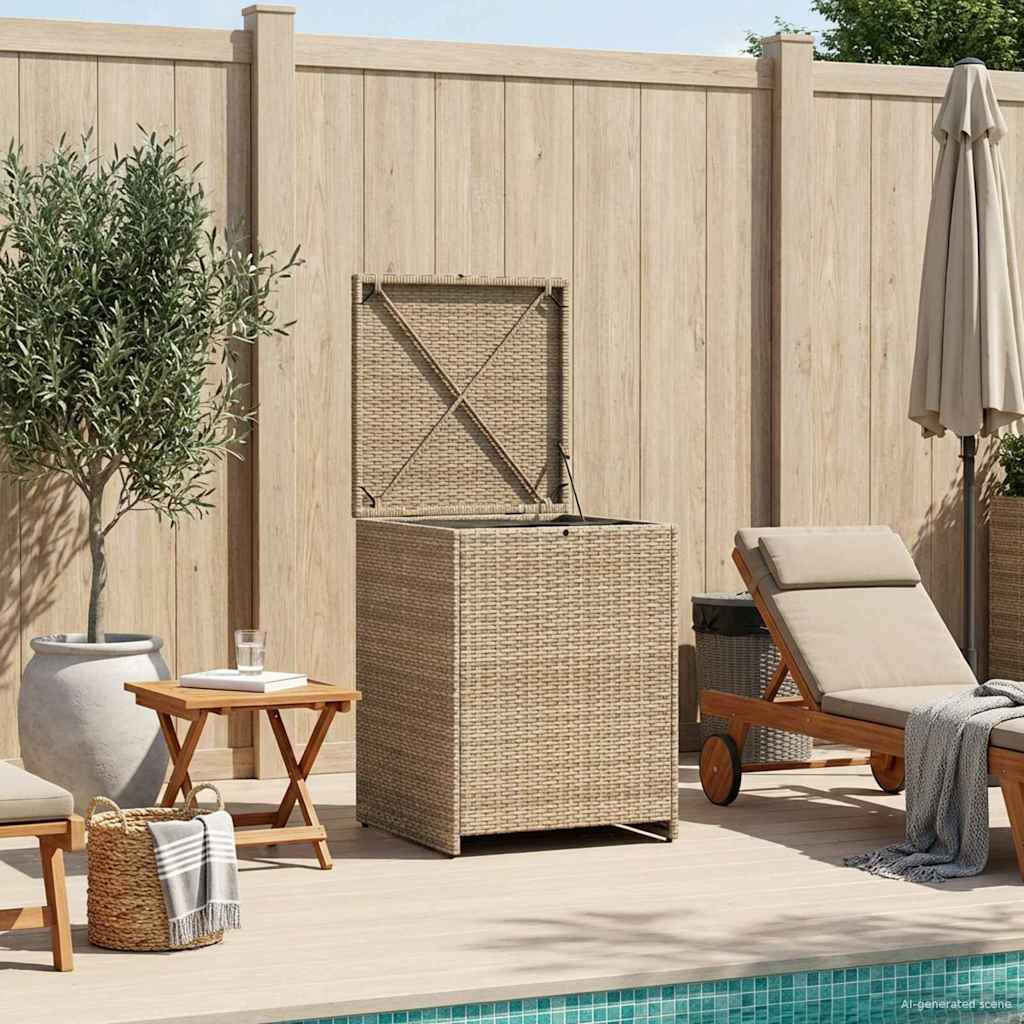 Tyynykotelo 55 x 55 x 69 cm teräs