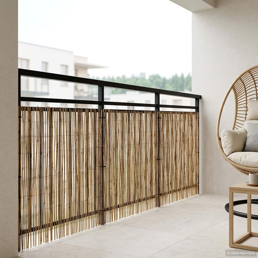 Puutarha-aita Hiilineutraali 500 x 80 cm Ruoko