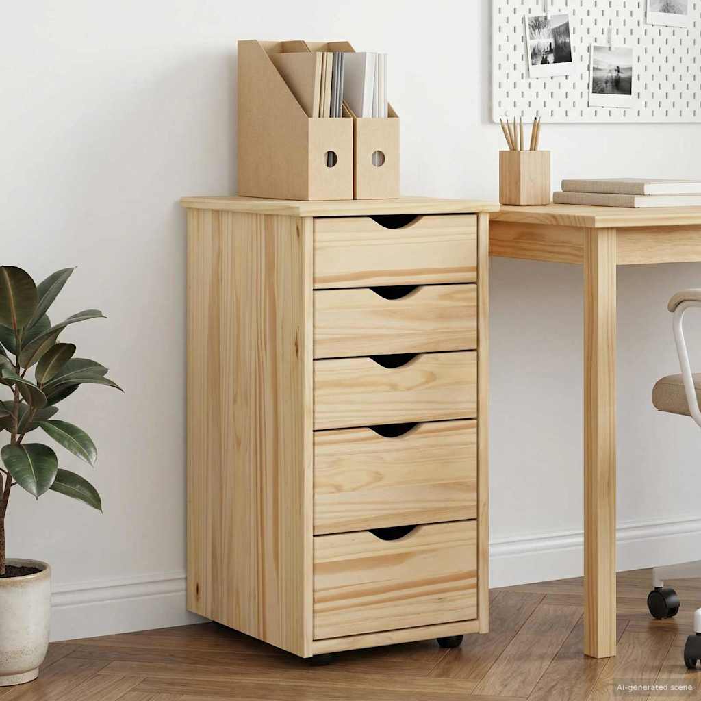 Kaappi Ruskea 34 x 39 x 61,5 cm Massiivinen mänty