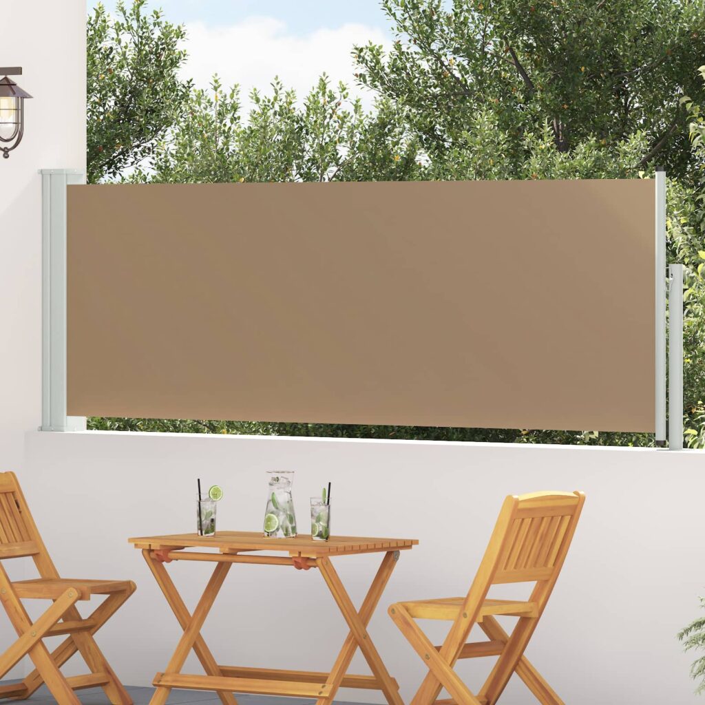Käytäväverho Taupe 300 x 100 cm Polyesteri