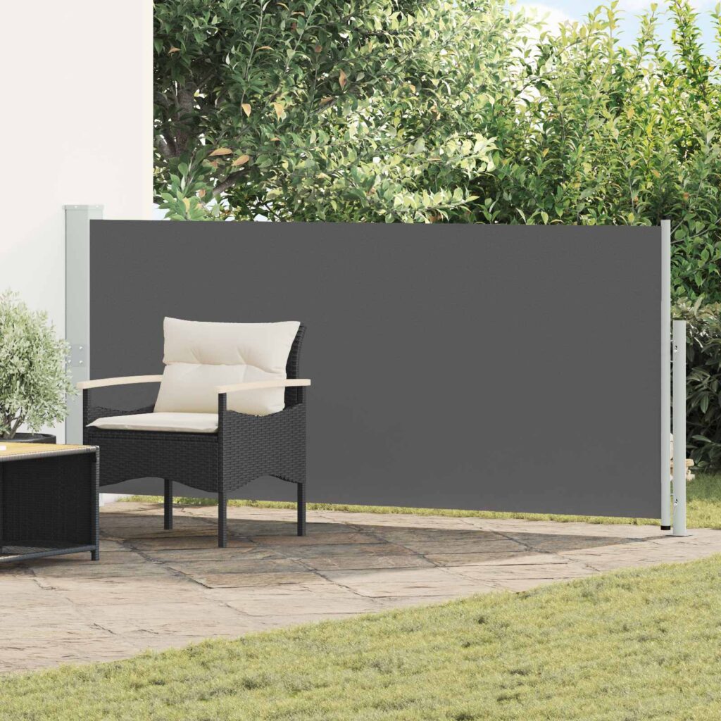 Käytäväverho Antrasiitti 300 x 140 cm Polyesteri