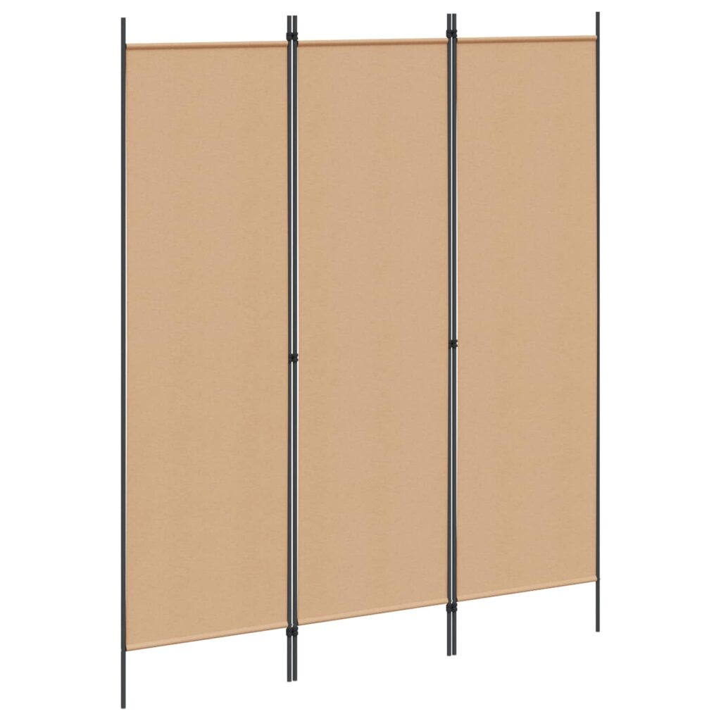 Huonejakaja Beige 150 x 180 cm Kangas