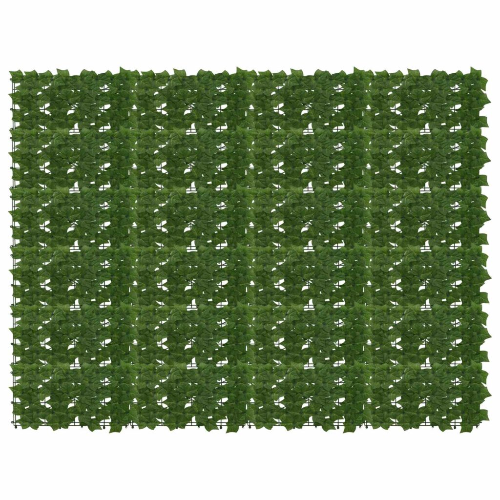 Parvekkeensuoja lehdillä Vihreä 200 x 150 cm