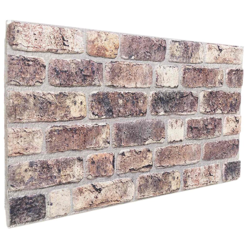Seinäpaneelit 10 pcs Tumma ruskea 100 x 50 cm EPS vaahtomuovi