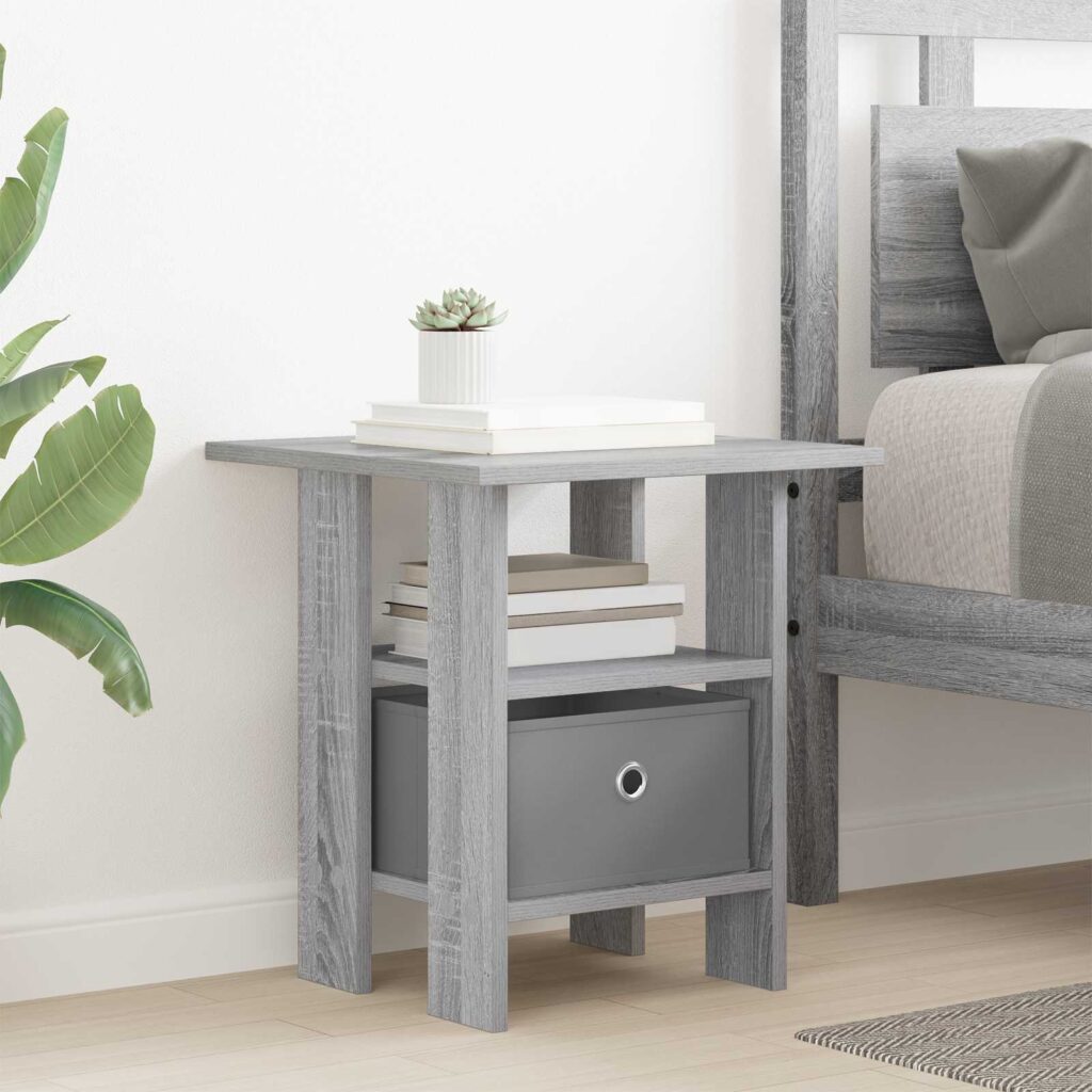 Yöpöytä Harmaa Sonoma 41 x 40 x 45 cm Tekninen puu