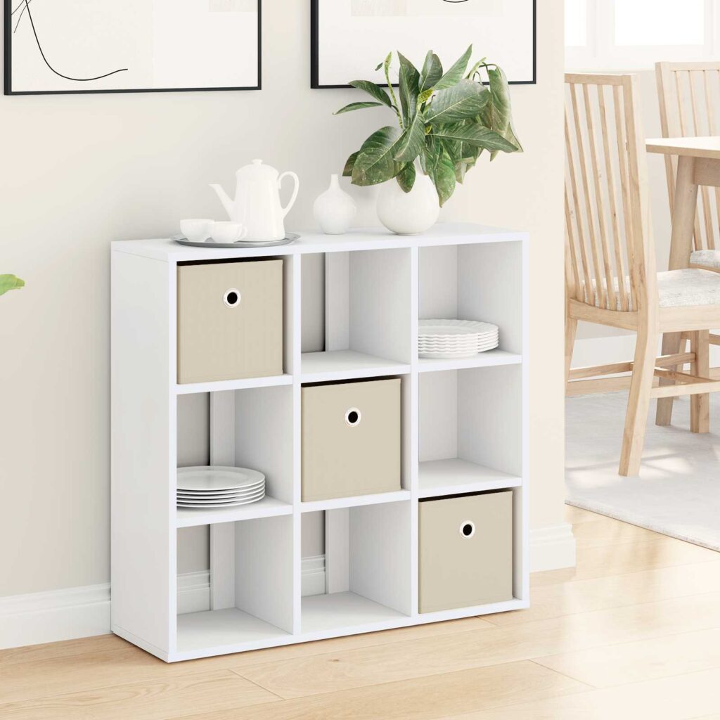 Sivupöytä laatikon kanssa Valkoinen 73,5 x 24 x 69,5 cm