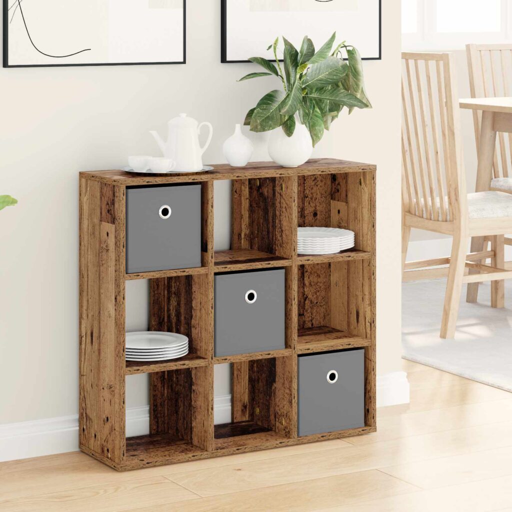 Sivupöytä laatikon kanssa Vanha puu 73,5 x 24 x 69,5 cm