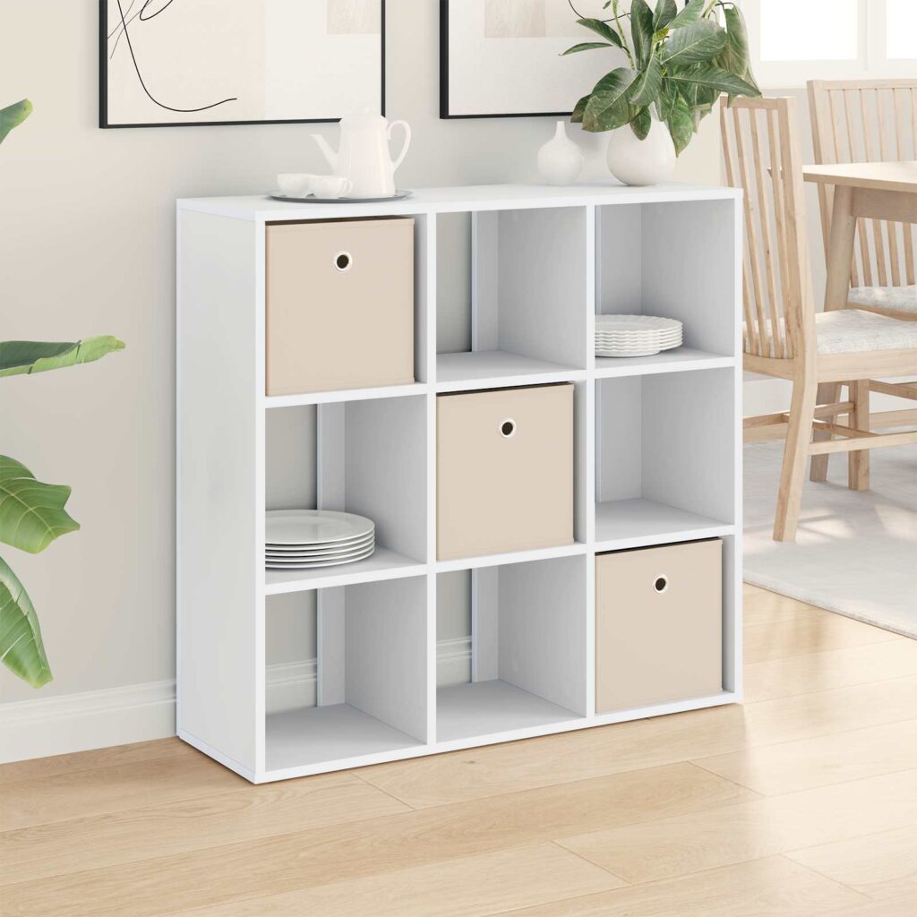 Sivupöytä laatikon kanssa Valkoinen 88,5 x 29 x 84,5 cm