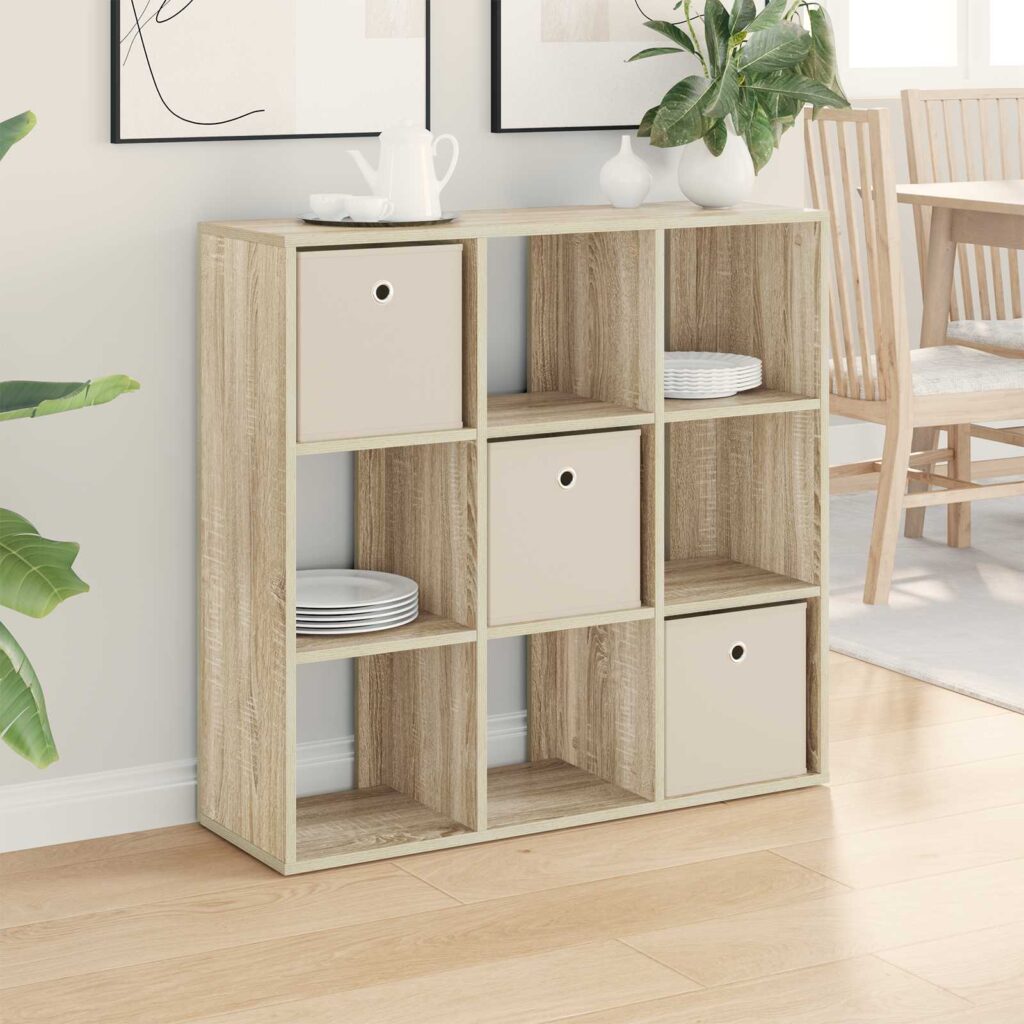 Sivupöytä laatikon kanssa Sonoman tammi 88,5 x 29 x 84,5 cm