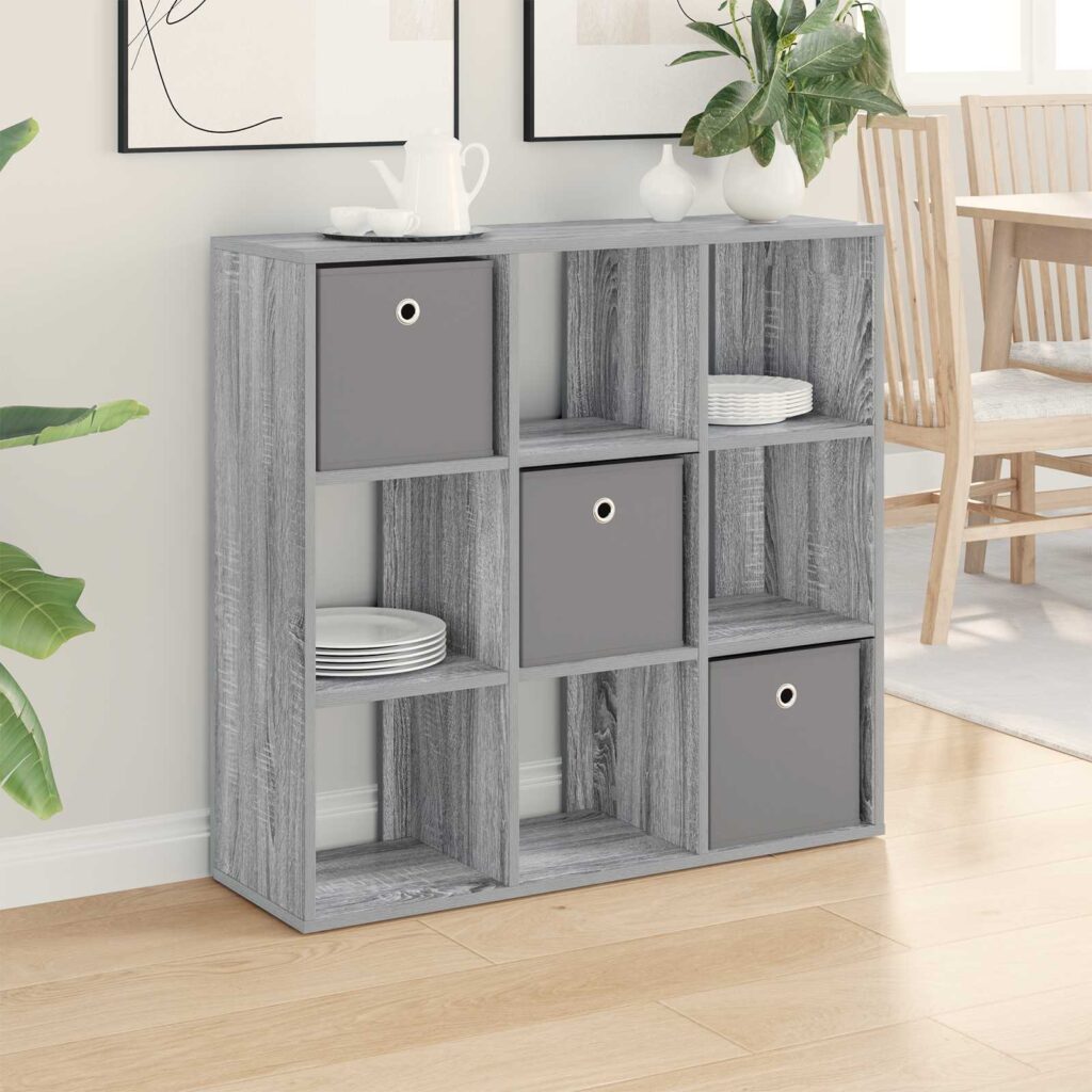 Sivupöytä laatikon kanssa Harmaa Sonoma 88,5 x 29 x 84,5 cm