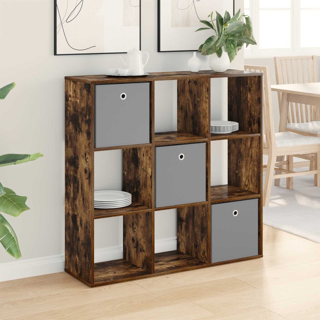 Sivupöytä laatikon kanssa Savupähkinä 102 x 31 x 99,5 cm