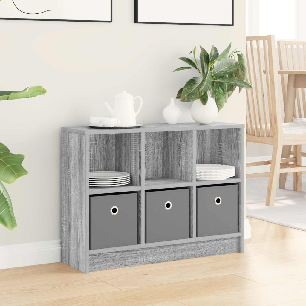 Sivupöytä laatikon kanssa Harmaa Sonoma 73,5 x 22,5 x 53,5 cm