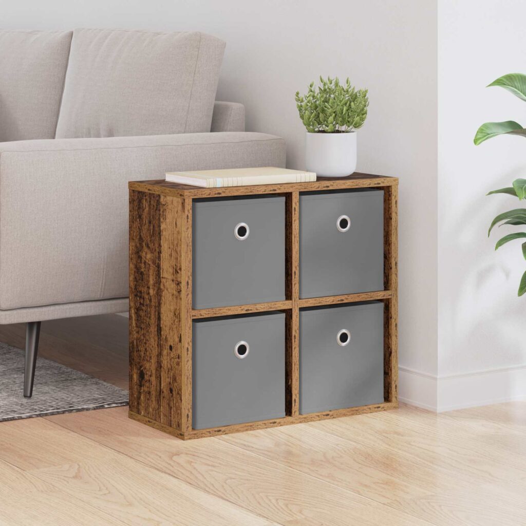 Sivupöytä laatikon kanssa Vanha puu 49,5 x 22 x 47 cm