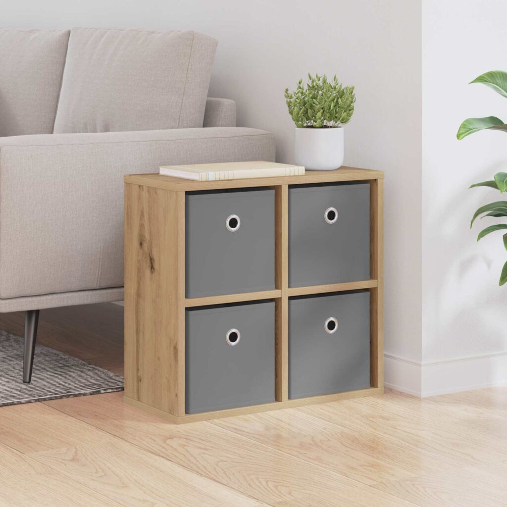 Sivupöytä laatikon kanssa Artisan tammi 49,5 x 22 x 47 cm