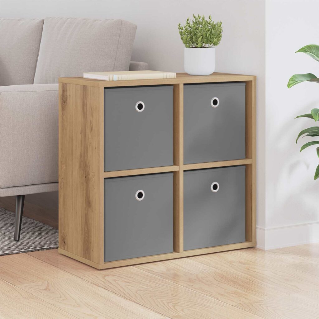 Sivupöytä laatikon kanssa Artisan tammi 59,5 x 27 x 57 cm