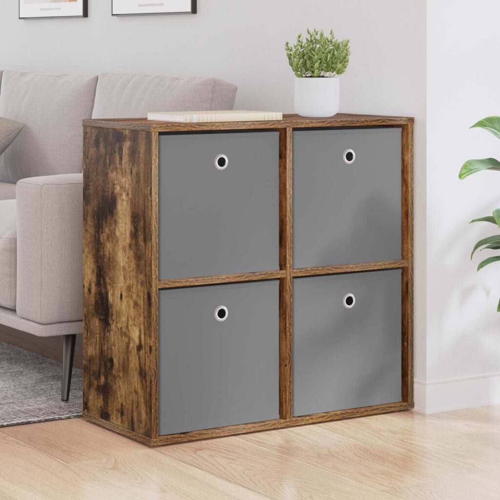 Sivupöytä laatikon kanssa Savupähkinä 68,5 x 32 x 67 cm