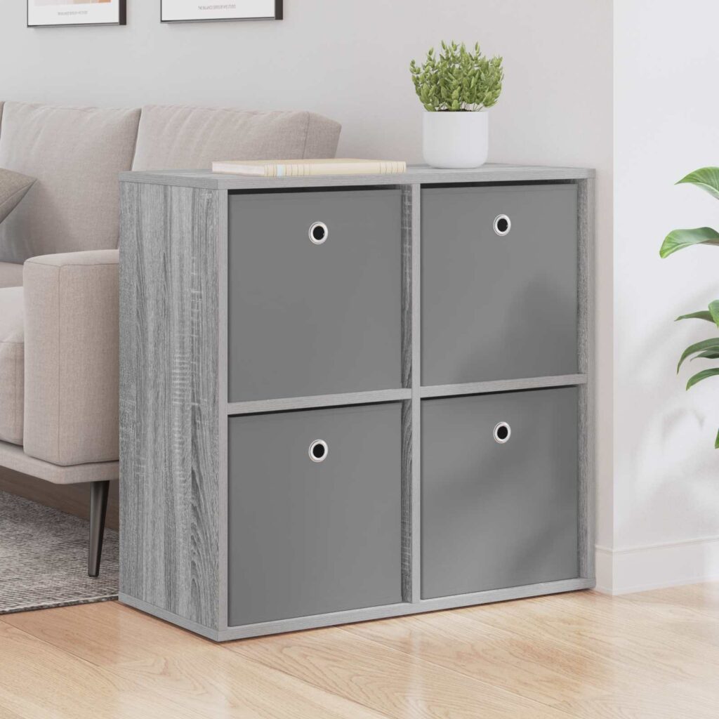 Sivupöytä laatikon kanssa Harmaa Sonoma 68,5 x 32 x 67 cm