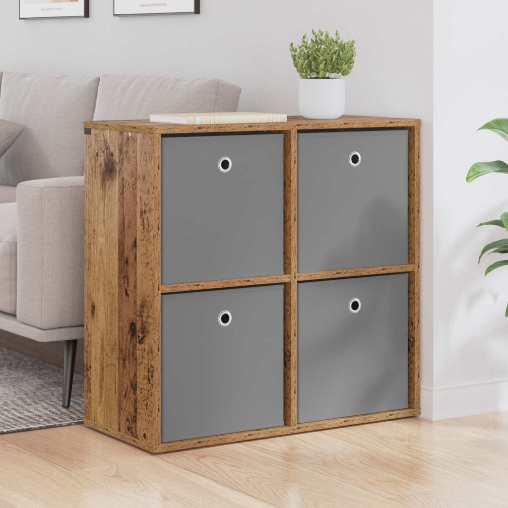 Sivupöytä laatikon kanssa Vanha puu 68,5 x 32 x 67 cm