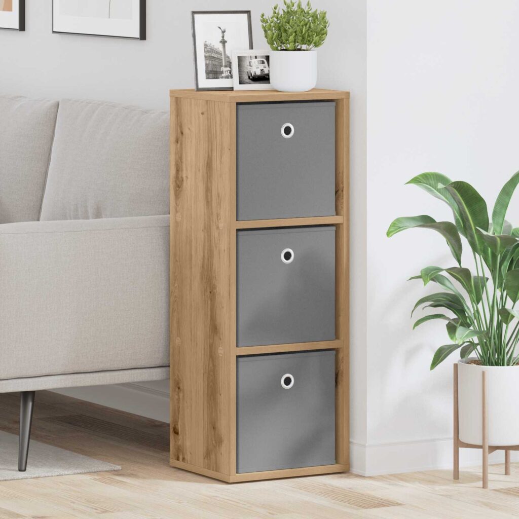 Sivupöytä laatikon kanssa Artisan tammi 30,5 x 27 x 84,5 cm