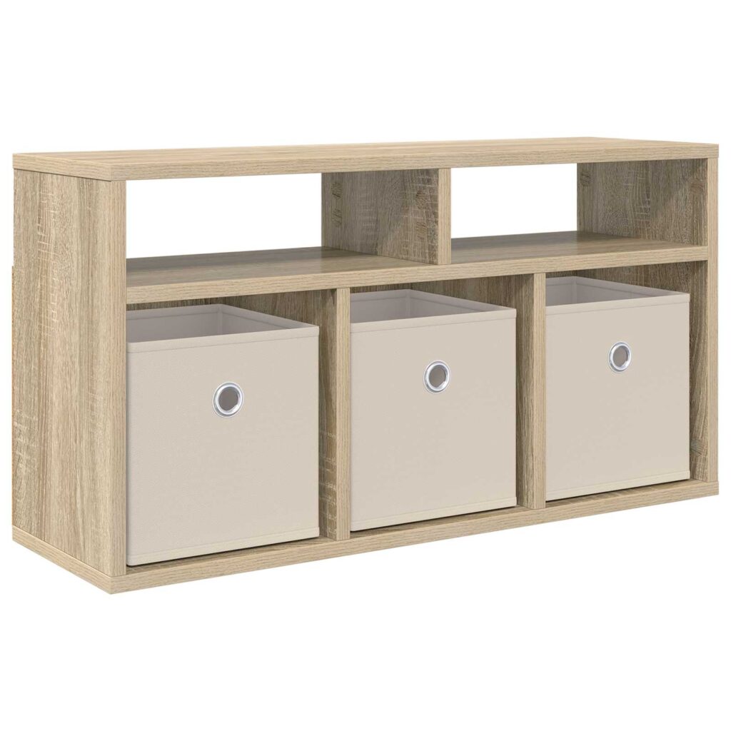 Matala pöytä laatikon kanssa Sonoman tammi 72 x 22,5 x 38 cm