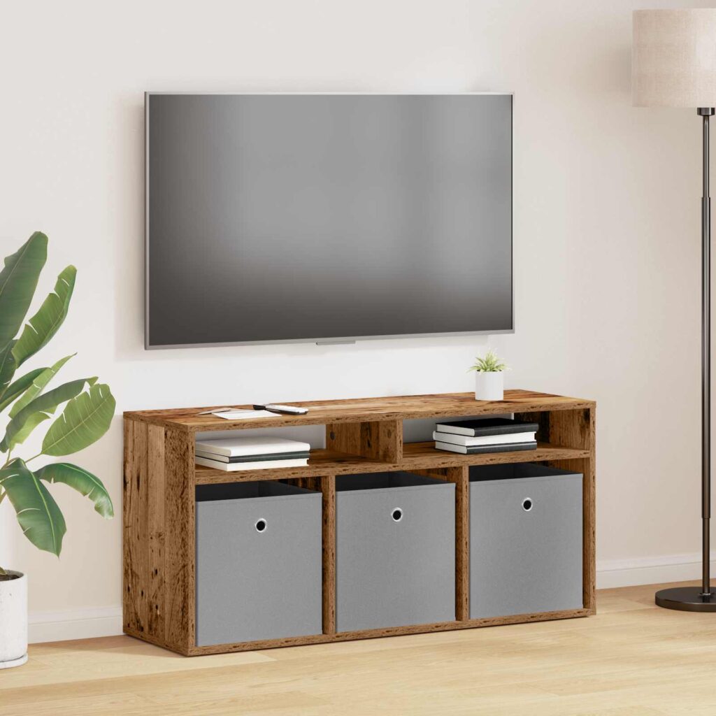 Matala pöytä laatikon kanssa Vanha puu 102 x 32 x 48,5 cm