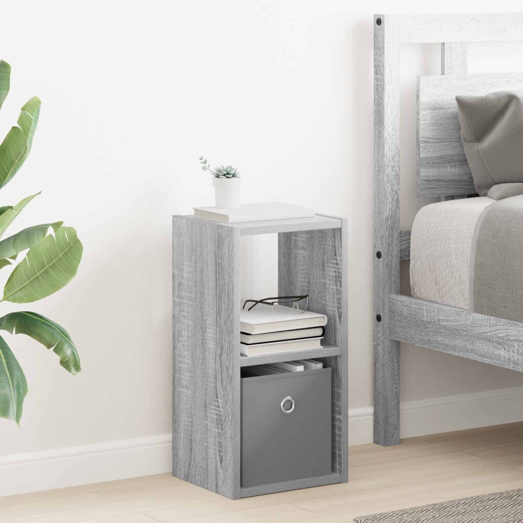 Yöpöytä Harmaa Sonoma 25,5 x 22 x 49,5 cm Tekninen puu