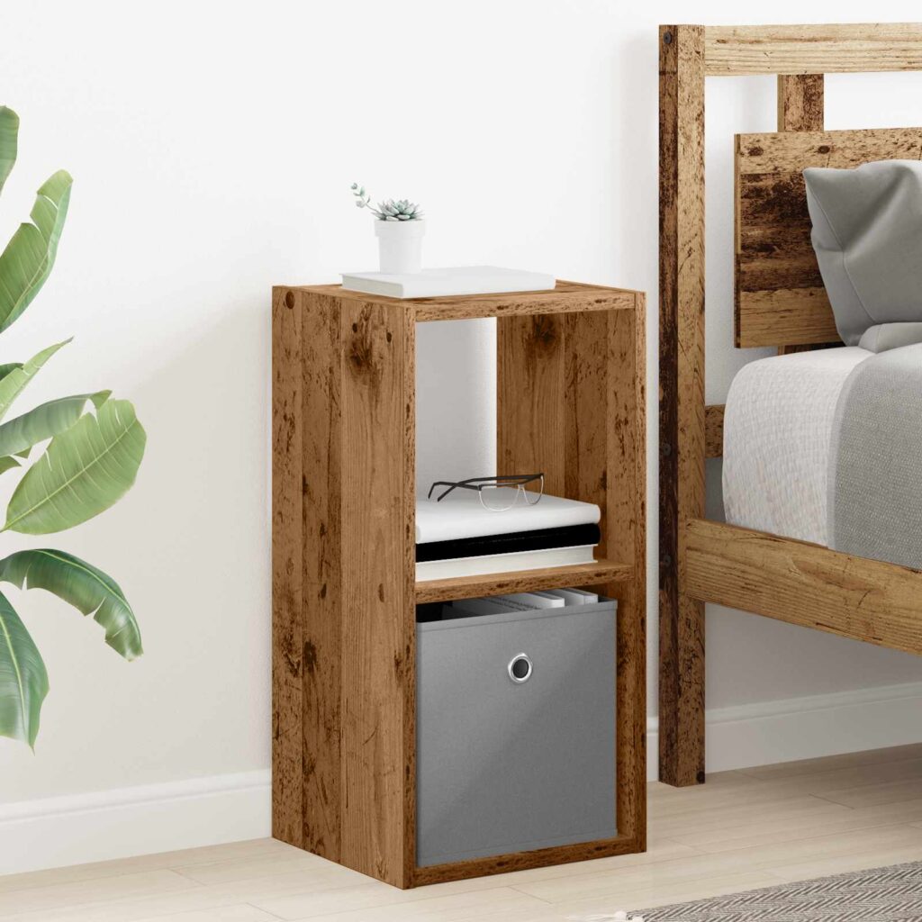 Yöpöytä Vanha puu 30,5 x 27 x 59,5 cm Tekninen puu