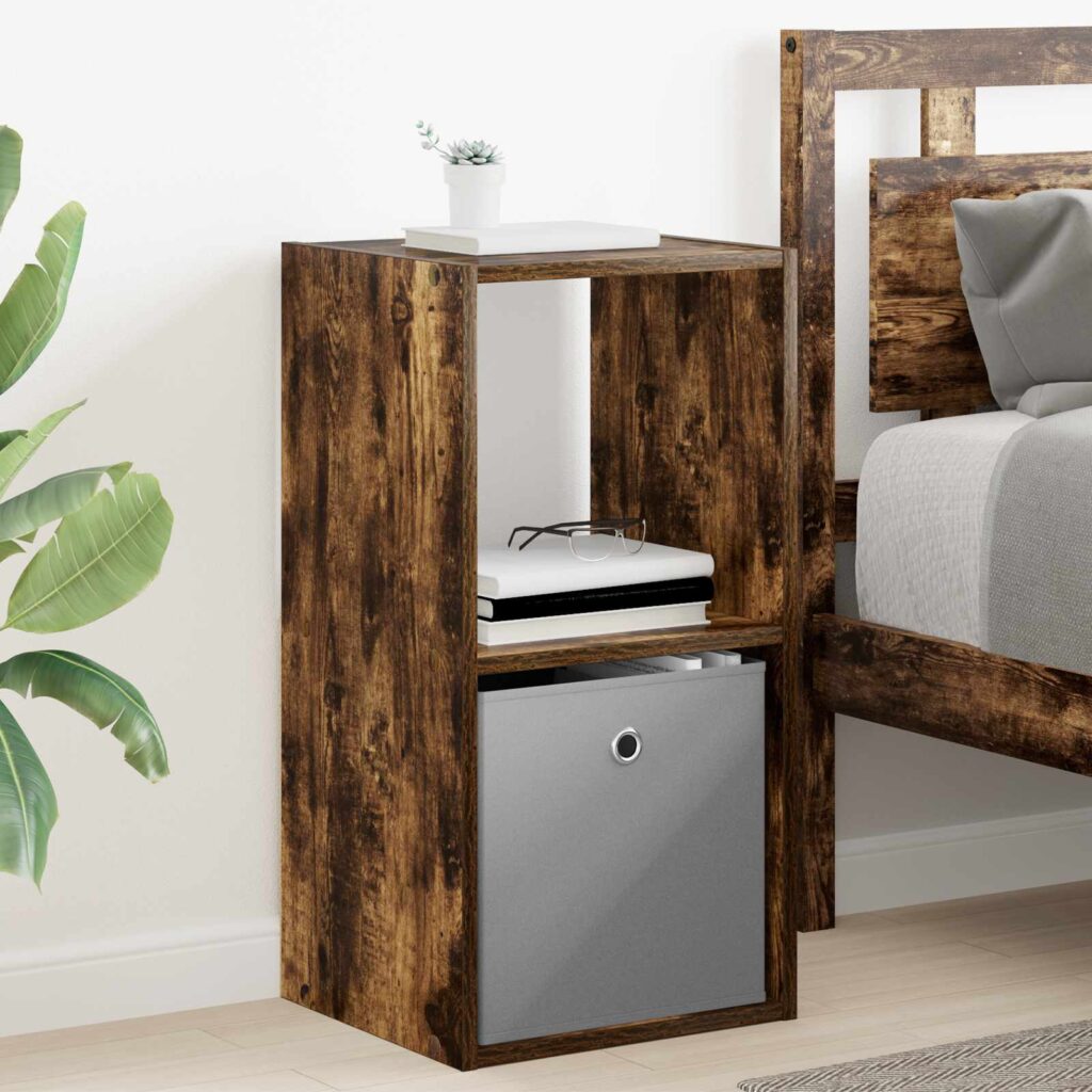 Yöpöytä Savupähkinä 35 x 32 x 68,5 cm Tekninen puu