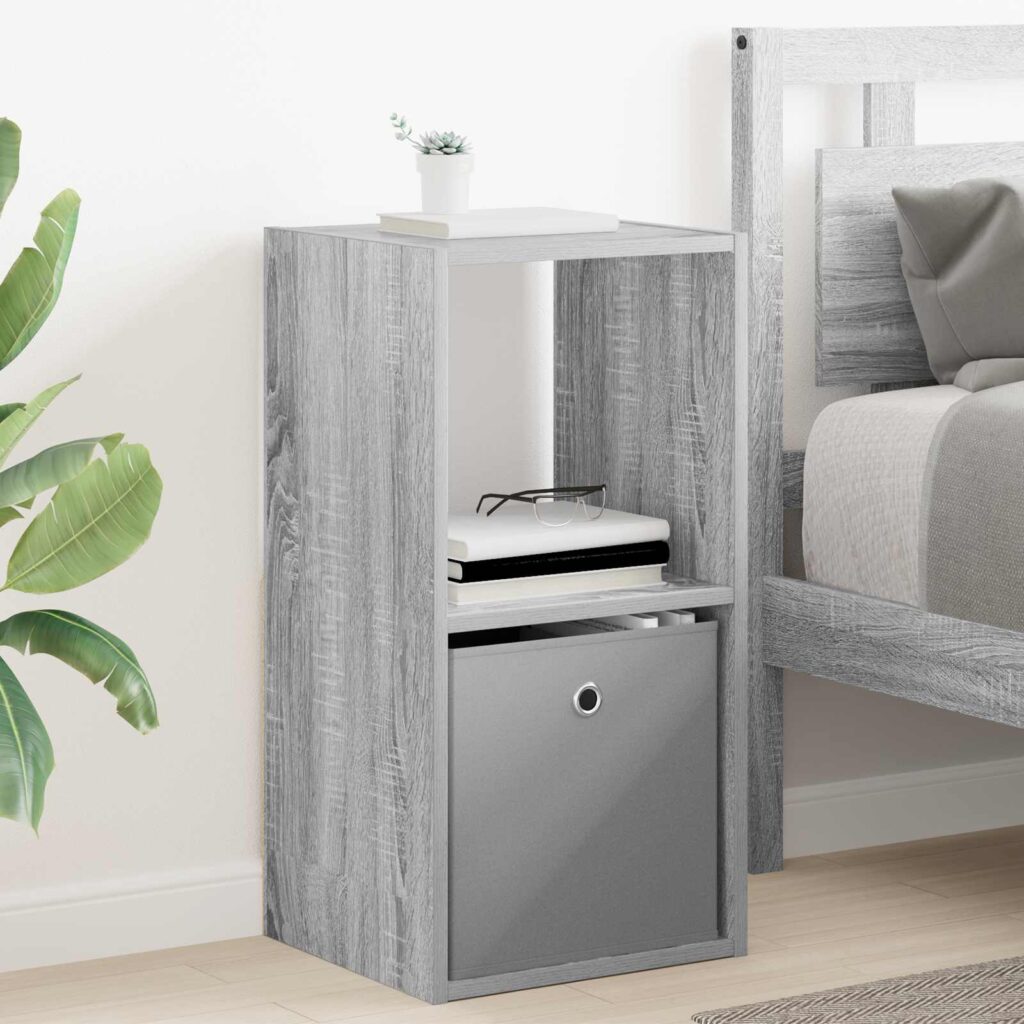 Yöpöytä Harmaa Sonoma 35 x 32 x 68,5 cm Tekninen puu