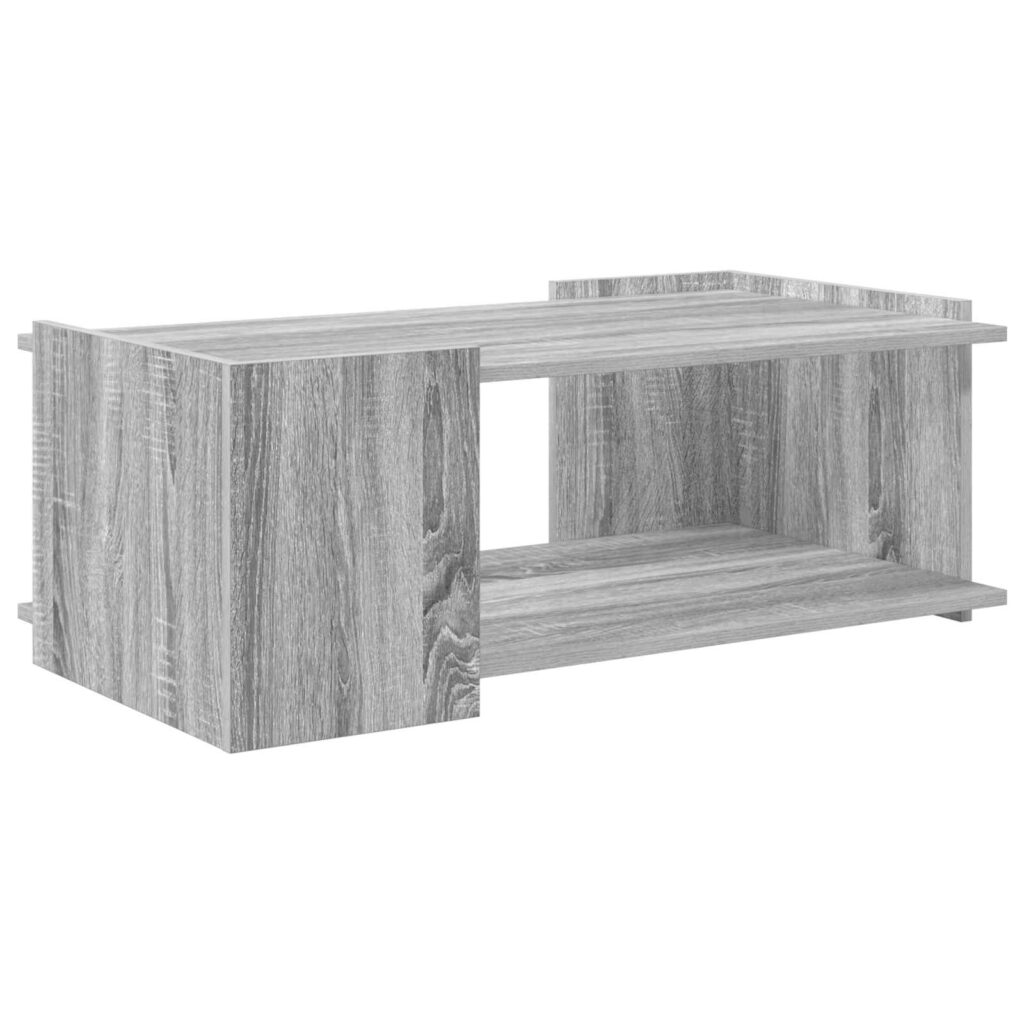 Sohvapöytä Harmaa sonoma 90 x 50 x 33 cm Tekninen puu