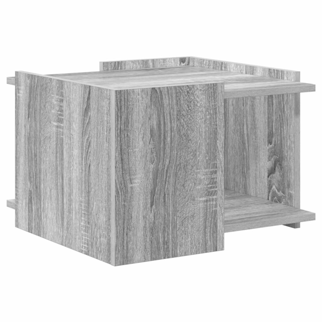 Sohvapöytä Harmaa sonoma 50,5 x 50 x 33 cm Tekninen puu