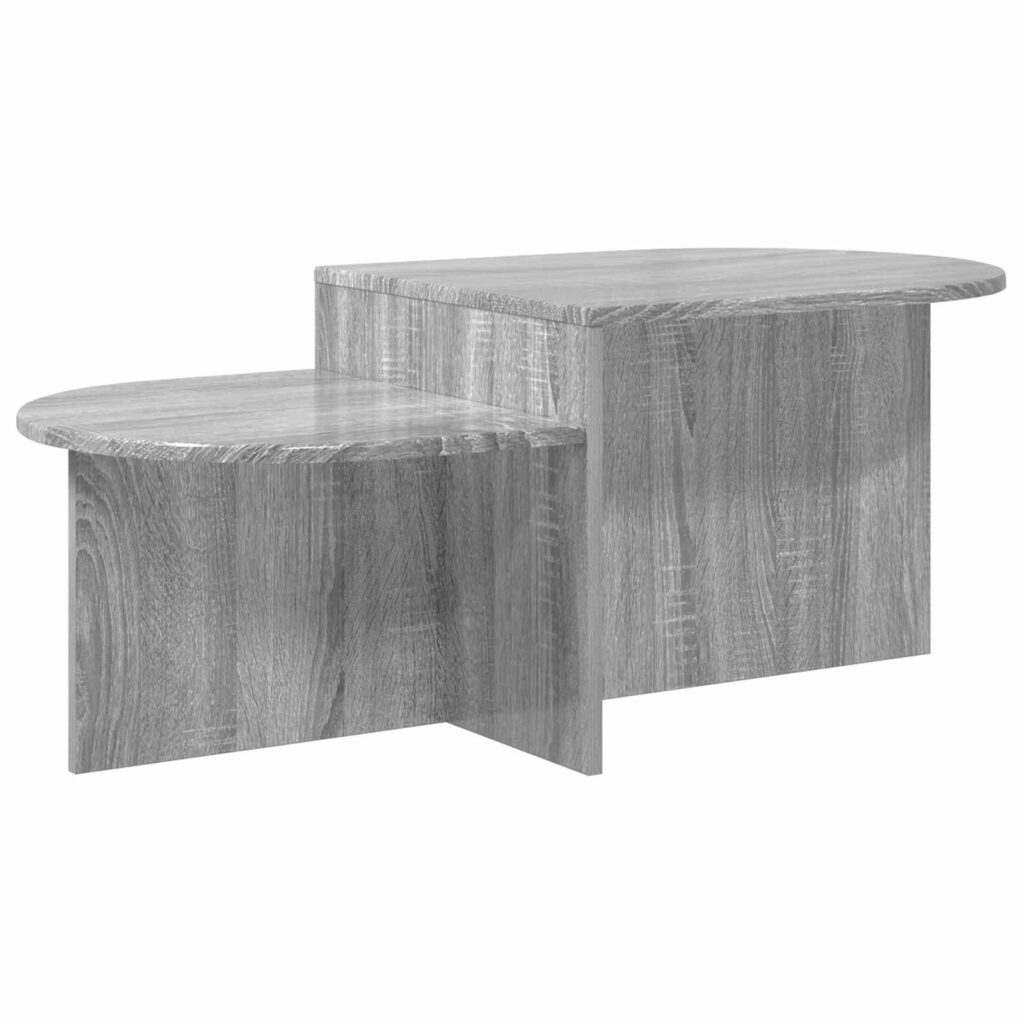 Sohvapöytä Harmaa sonoma 100 x 50 x 40 cm Tekninen puu